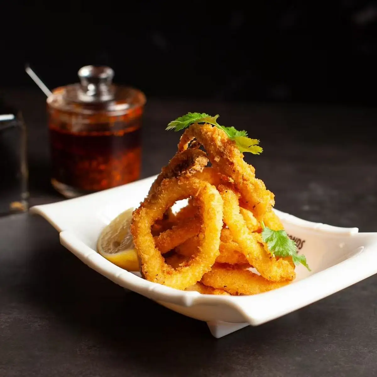 fried calamari 炸鱿鱼圈
